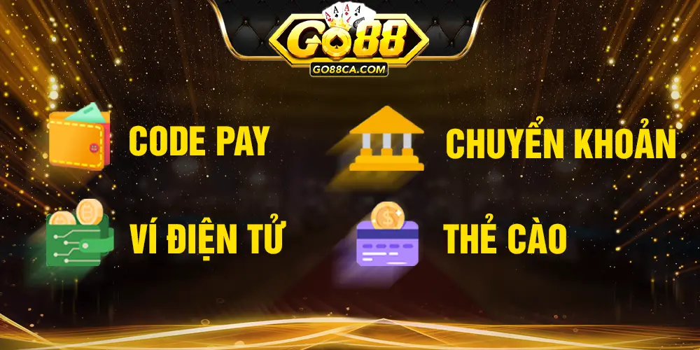 4 kênh giao dịch chính giúp người chơi linh hoạt trong việc nạp tiền